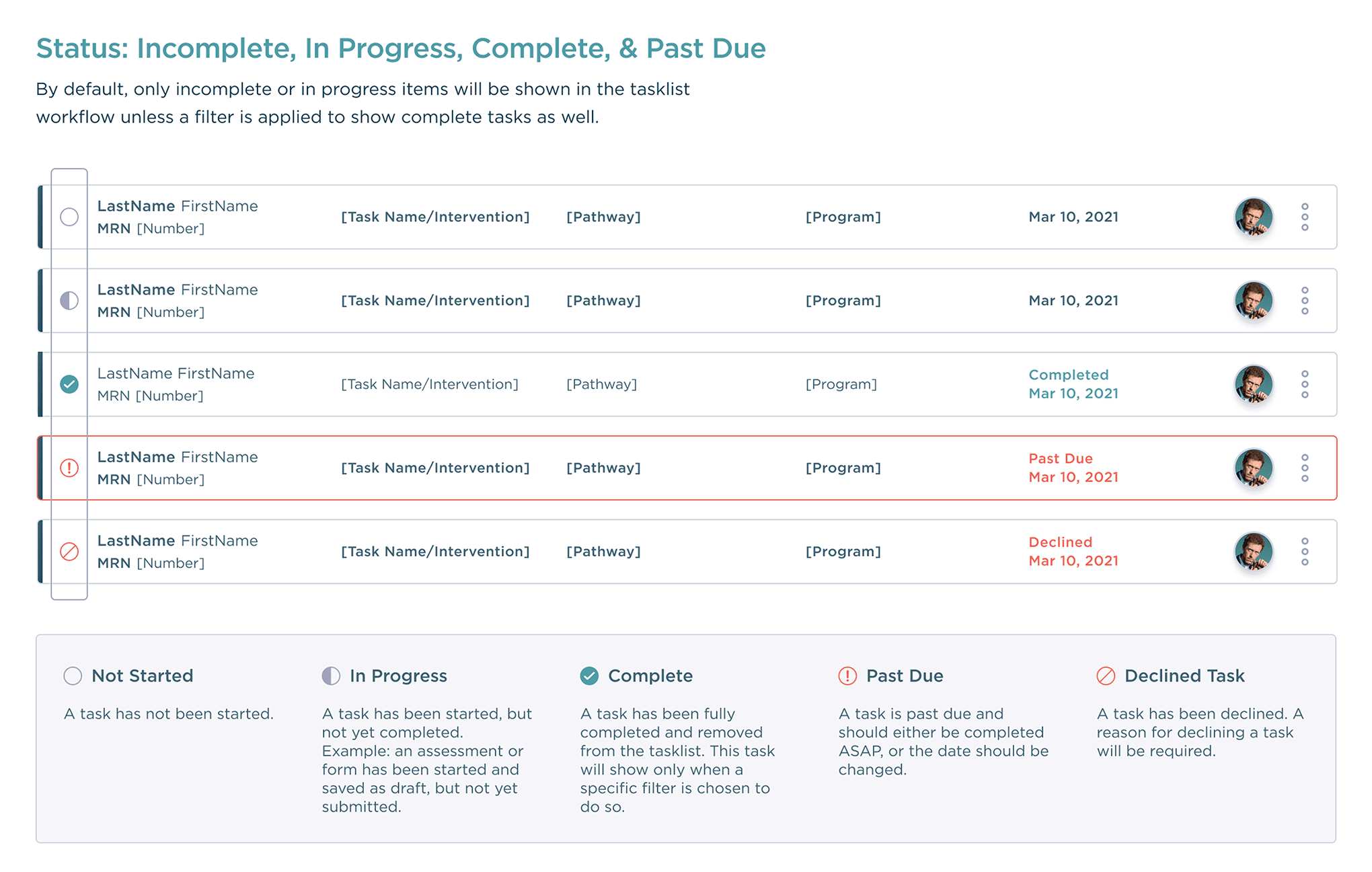 Noteworth design system component documentation
