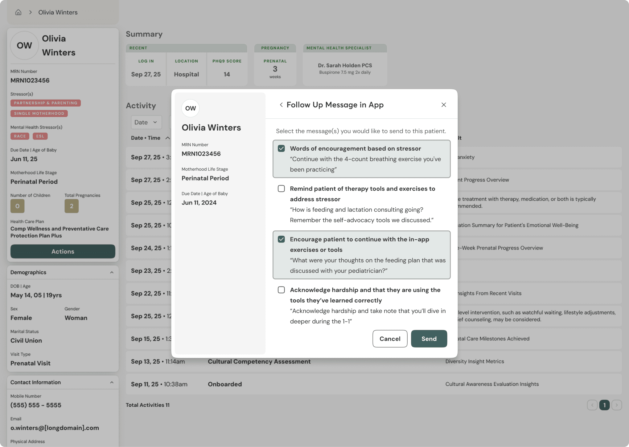 Tandem Community - messaging