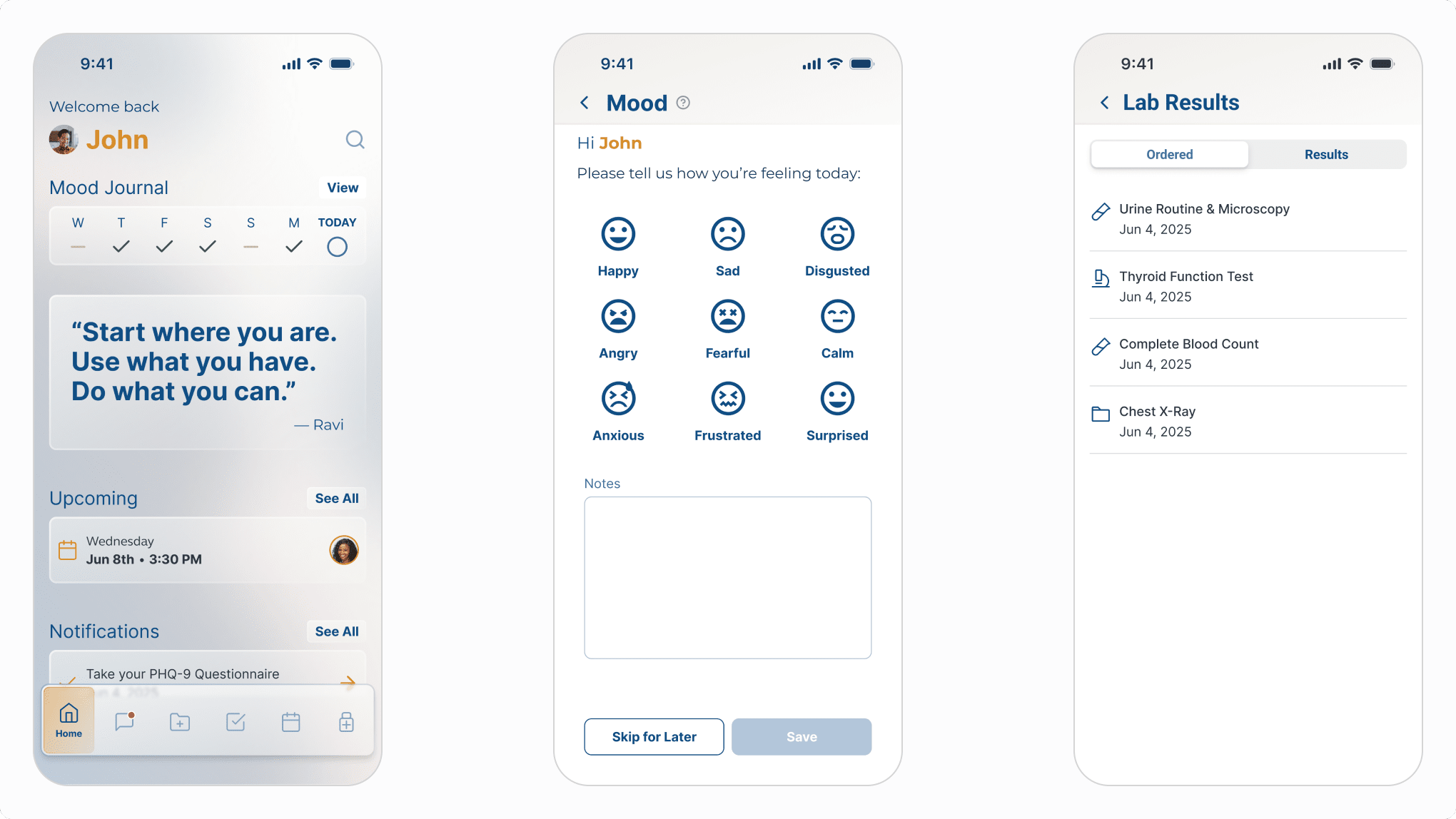 Zenara Patient Mobile App